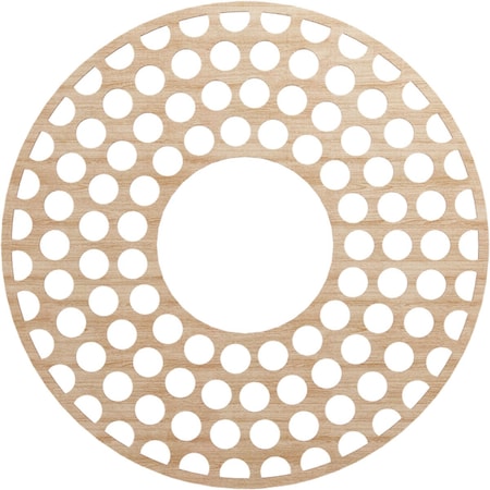 Ekena Millwork Fink Wood Fretwork Pierced Ceiling Medallion, Alder, 40"OD x 14 1/2"ID x 1/4"T CMWP40X40X0250FFAL